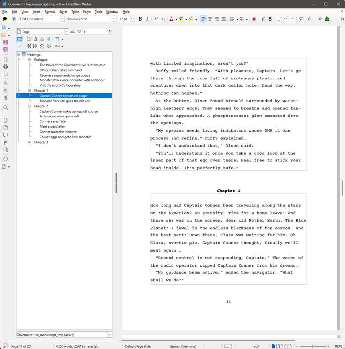 LibreOffice screenshot