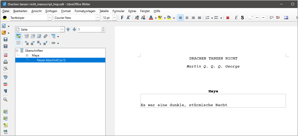 Libreoffice Screenshot