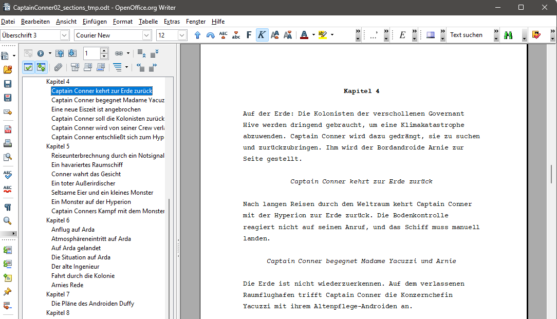 Libreoffice Writer Screenshot