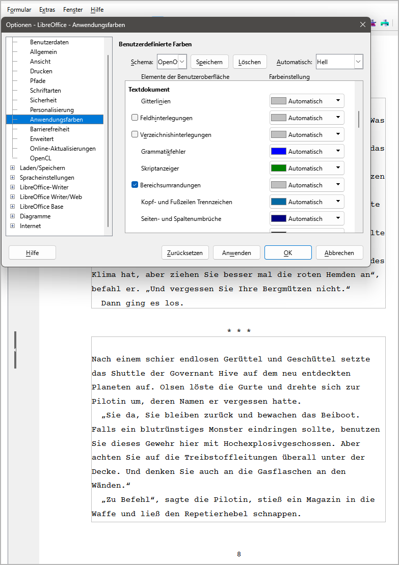 LibreOffice 7.6 Screenshot