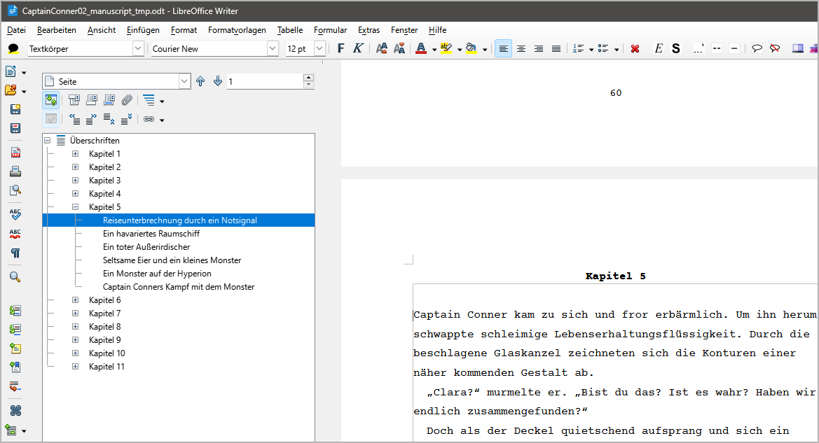 LibreOffice Writer Screenshot