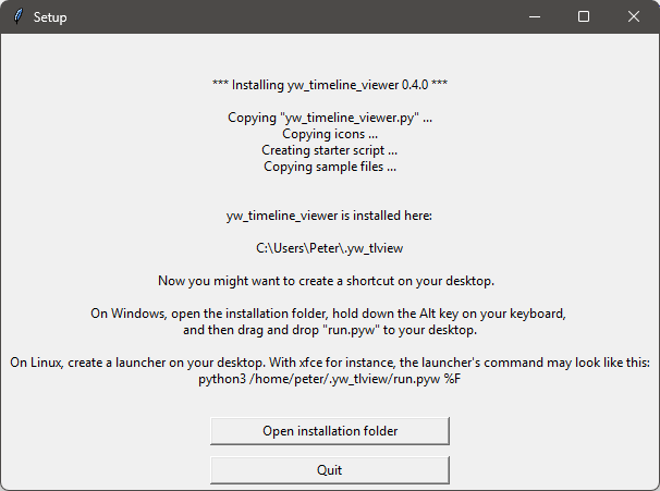 Windows screenshot